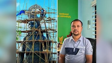 Hindu leaders demand release of man proposing Lord Ram's statue construction in Bangladesh.