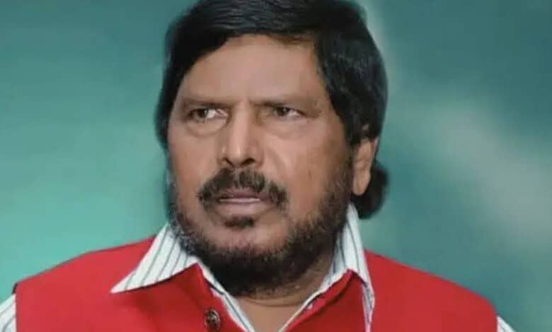 Union minister Ramdas Athawale