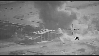 US CENTCOM released footage of attack on Iran