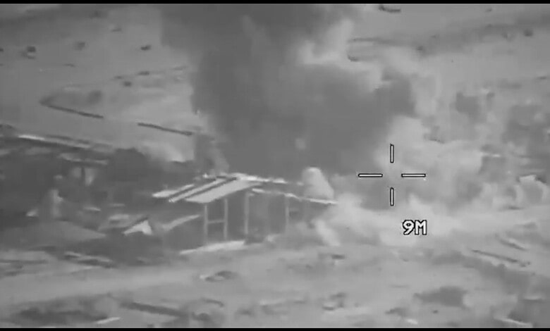 US CENTCOM released footage of attack on Iran