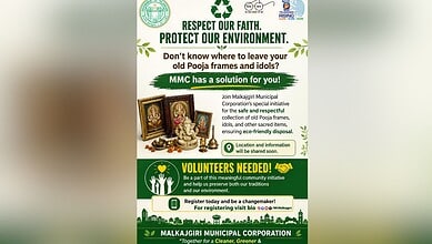 Malkajgiri Municipal Corporation promotes eco-friendly idol disposal and community participation.