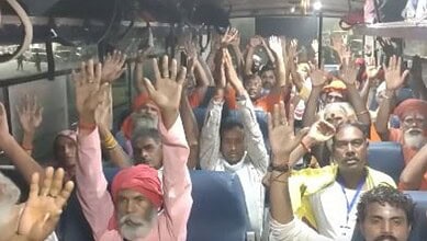 Pilgrims leave for Amarnath Yatra