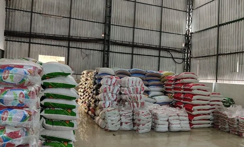 The rice warehouse