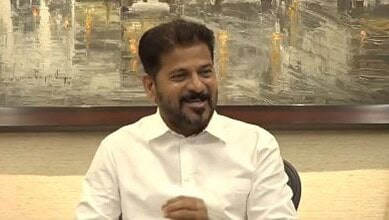 Telangana CM Revanth Reddy addresses the media