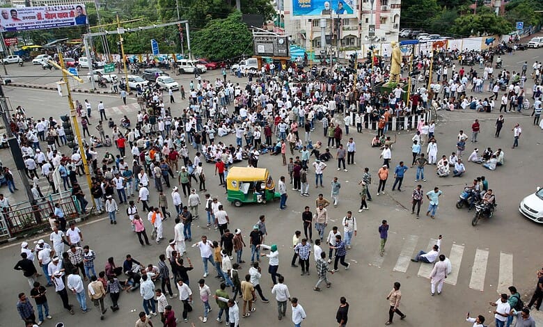 Farmers protest in Madhya Pradesh over crop procurement