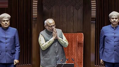 Rajya Sabha chairperson CP Radha Krishanan