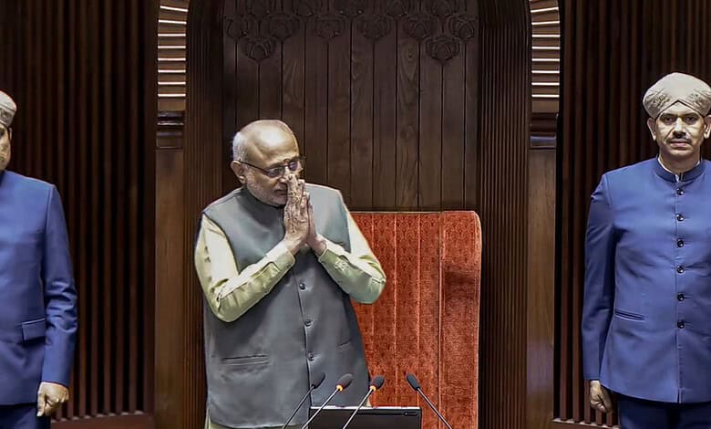 Rajya Sabha chairperson CP Radha Krishanan