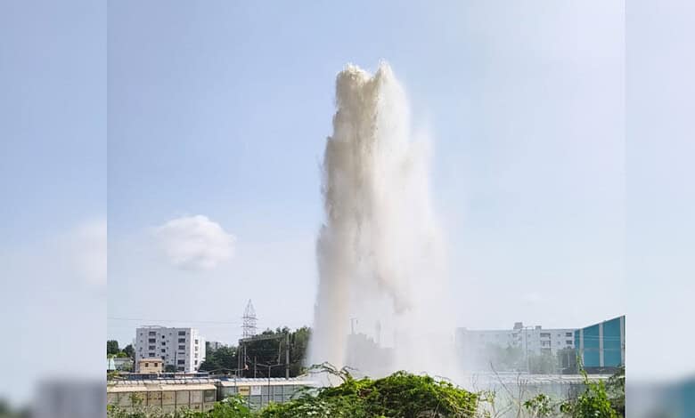 Water supply disruption in several parts of Hyderabad