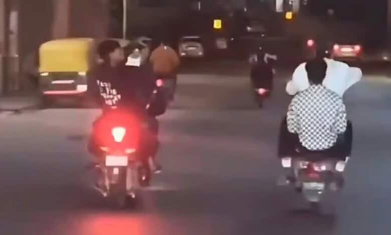 Ambulance carrying patient delayed by wheelie riders in Bengaluru