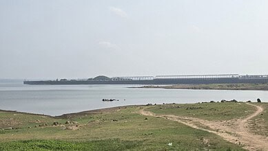 KRS inflow drops sharply as rainfall eases In Cauvery catchment