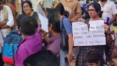 FIR over pro-Umar Khalid, Sharjeel Imam posters triggers row