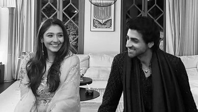Durefishan Saleem and Nameer Khan