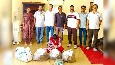 Hyderabad woman held for home-run ganja racket, Rs 10L drugs seized