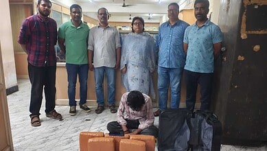 10 kg ganja worth Rs 5 lakh seized in Secunderabad, one held