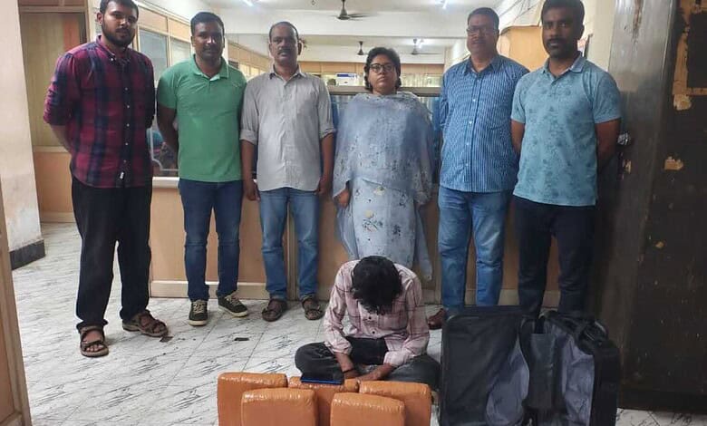 10 kg ganja worth Rs 5 lakh seized in Secunderabad, one held