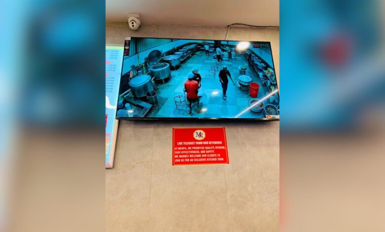 Mehfil displays kitchen through screens after food safety raid