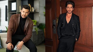 Two handsome men with stylish appearances in modern and classic settings.
