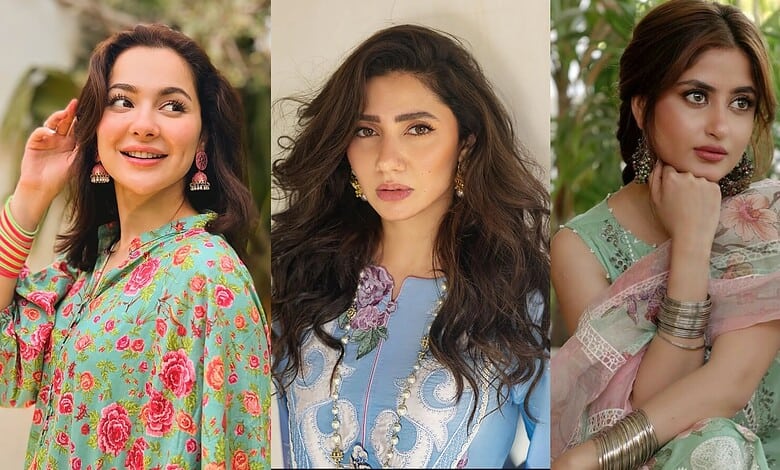 Hania Aamir, Mahira Khan and Sajal Aly