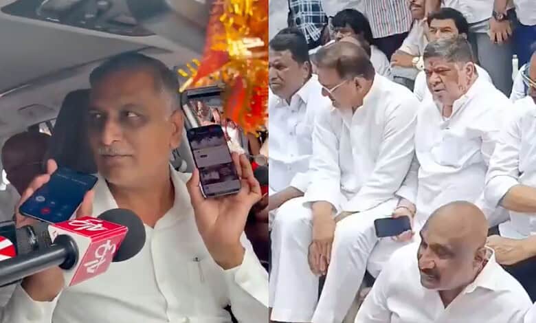 Harish Rao and Telangana Ministers