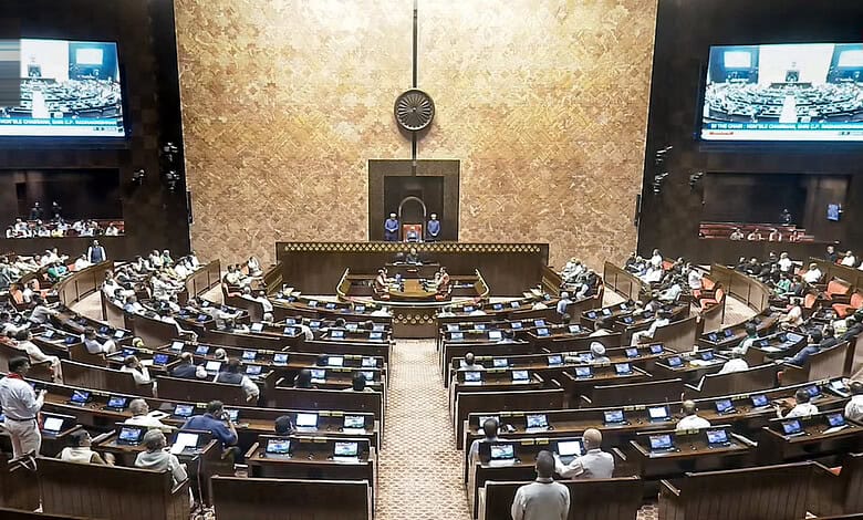 Rajya Sabha adjourned till 2 pm as Opposition raises issue of police action against students