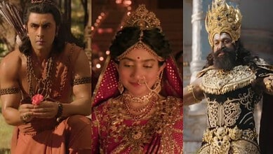 Ranbir Kapoor, Sai Pallavi and Yash from Ramayana trailer