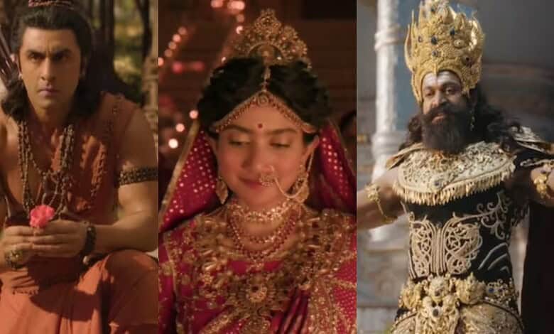 Ranbir Kapoor, Sai Pallavi and Yash from Ramayana trailer