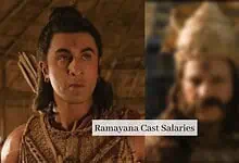 Ramayana cast salaries comparison with Ranbir Kapoor's earnings.