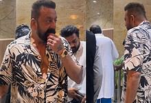 Sanjay Dutt at AIG hospital
