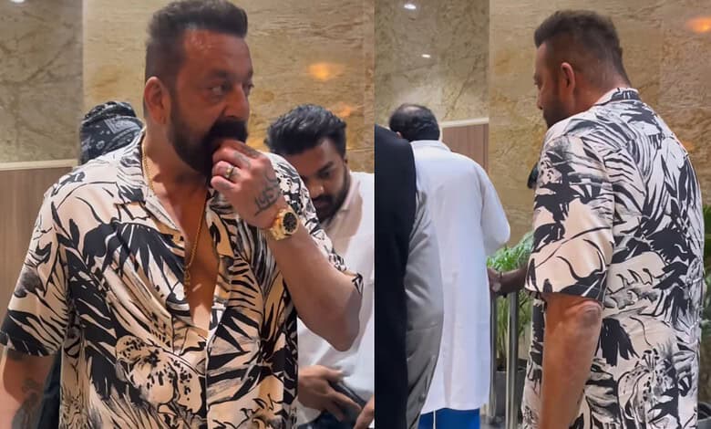 Sanjay Dutt at AIG hospital