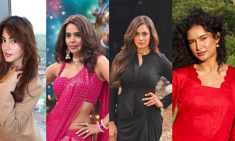 Four female contestants from The Traitors 2 with diverse styles and appearances.