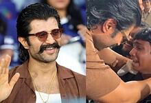Vijay Deverakonda at Uppal stadium