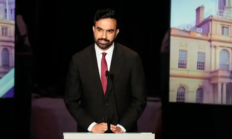 The image of New York City Mayor Zohran Mamdani.