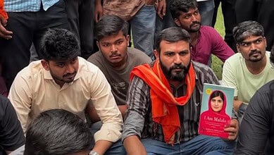 Bajrang Dal attack reading session of Malala's book in Ahmedabad