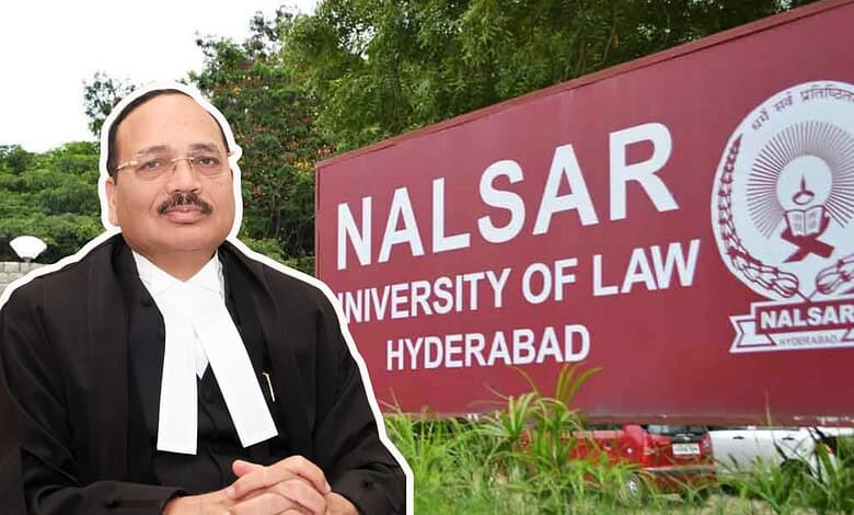 CJI Surya Kant at NALSAR University of Law Hyderabad for convocation event.