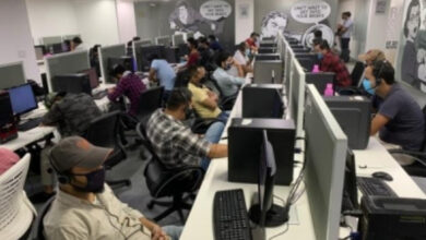 Call centre network
