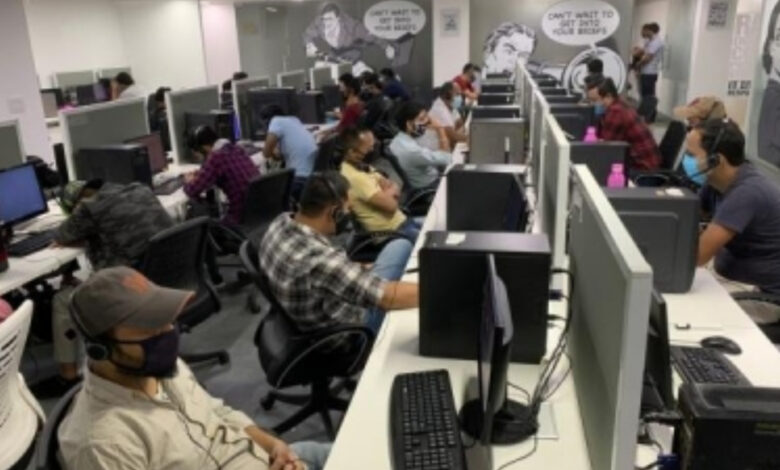 Call centre network