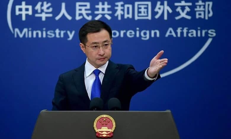 Chinese foreign affairs spokesperson