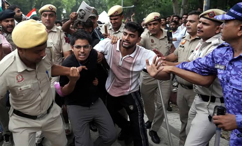 Delhi Police Jantar Mantar
