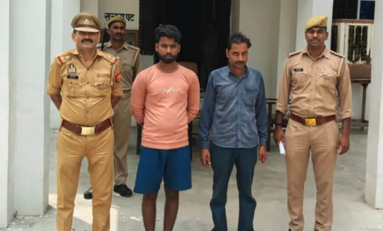 Father son arrested for shaving OBC man's head, parading him in village