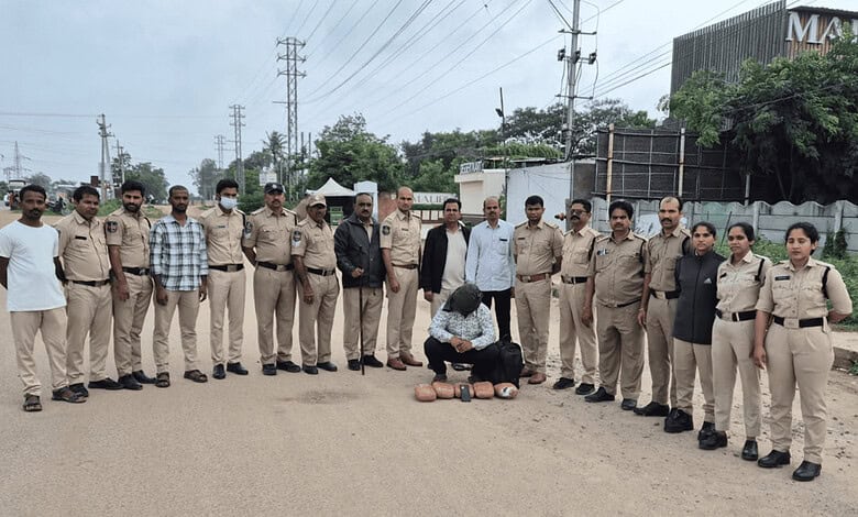 Hyderabad: Man on bus caught with 5 kg ganja worth Rs 2.5L