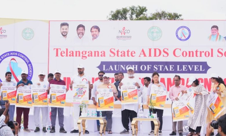 Hyderabad holds major HIV and AIDS awareness rally