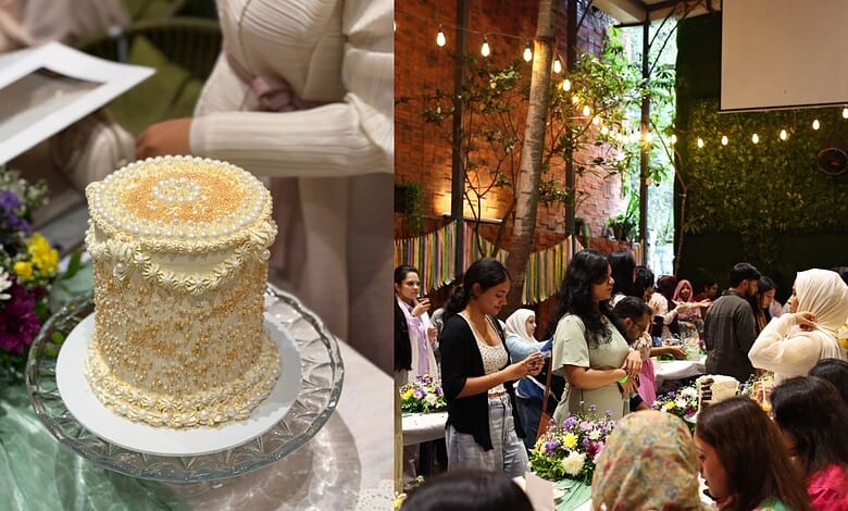 Bakers and guests at Hyderabad's first Dot Cake Competition event.
