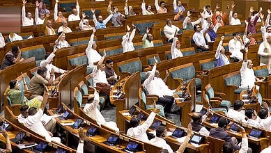 Lok Sabha adjourned for the day