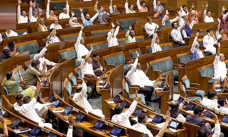 Lok Sabha adjourned for the day