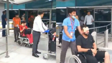 Phuket New Delhi flight several injured