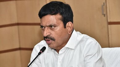 Telangana Housing Minister Ponguleti Srinivas Reddy