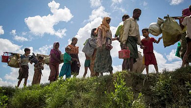 Rohingya refugees