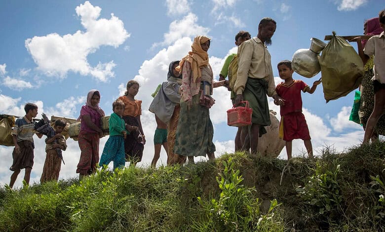 Rohingya refugees