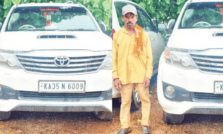 Karnataka: Sanitation worker arrives in SUV to sweep streets