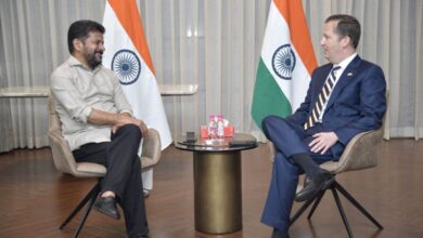 Telangana Chief Minister Revanth Reddy meets US Ambassador to India Sergio Gor